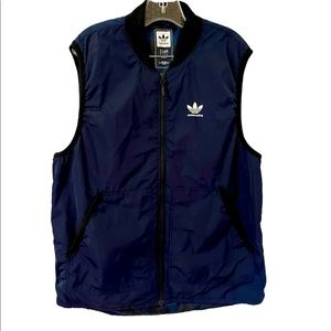 Adidas Skateboarding Originals Mens Meade Bodywarmer Navy Vest BR4025 Size XL